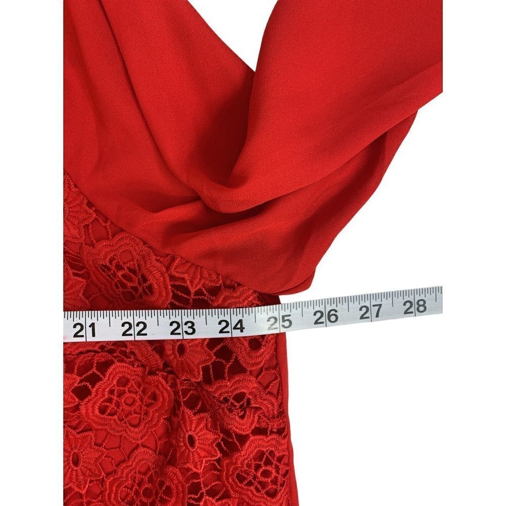Investments II Women's Rocking Red Blouse - Picture 4 of 6